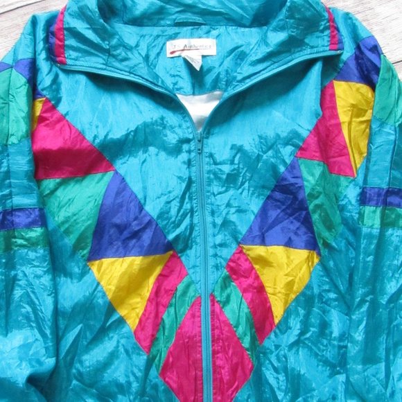 J.S. Authentics Vintage Windbreaker Jacket - Picture 6 of 6